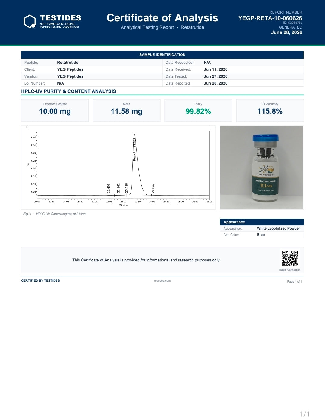 RETATRUTIDE 10MG