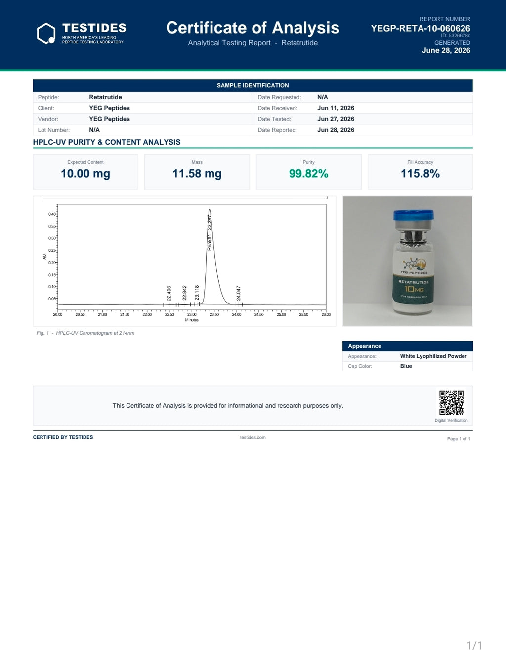 RETATRUTIDE 10MG